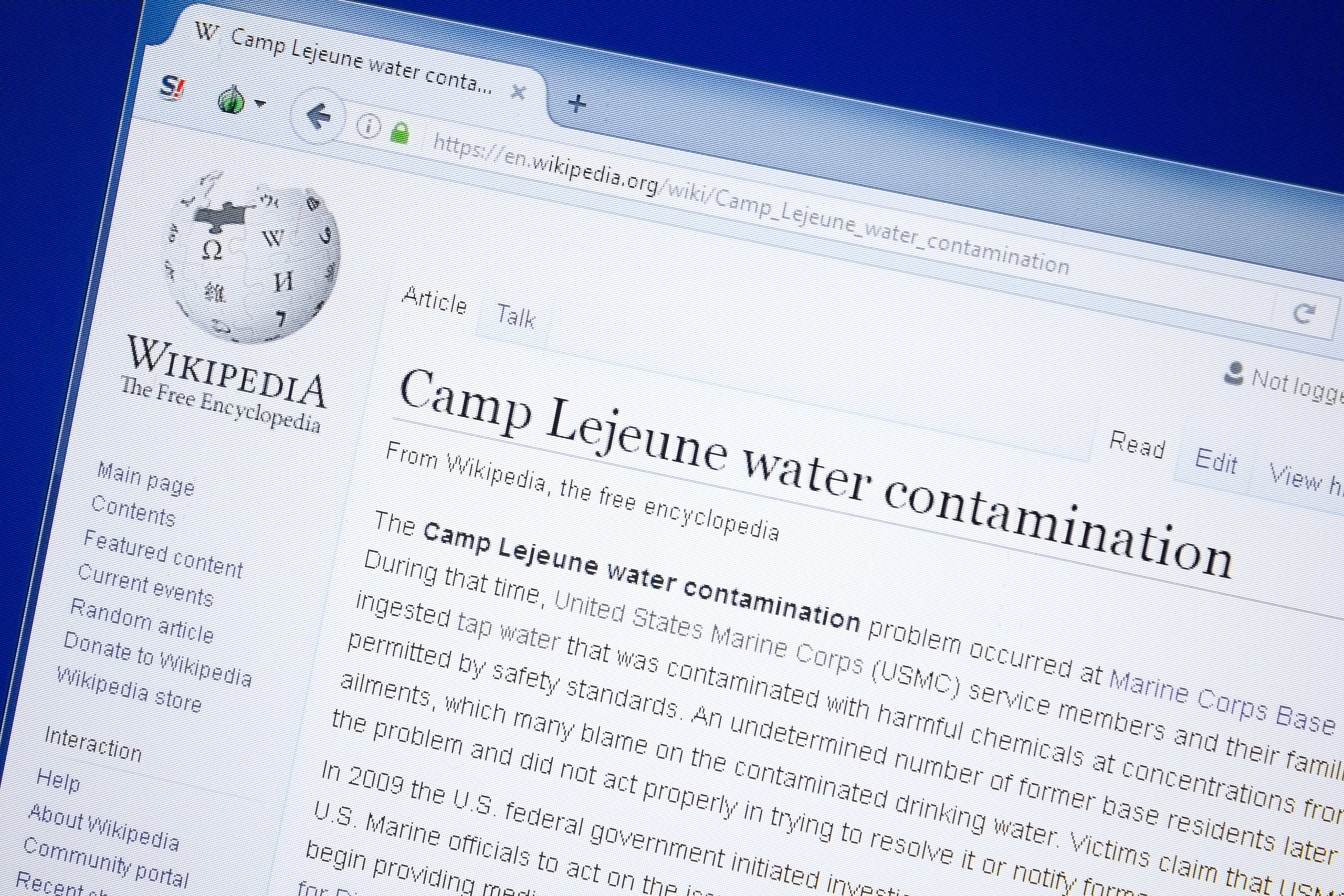 ​What Are the Symptoms of Contaminated Water at Camp Lejeune?