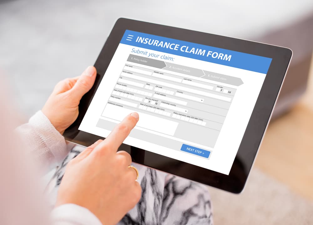 insurance claim form online