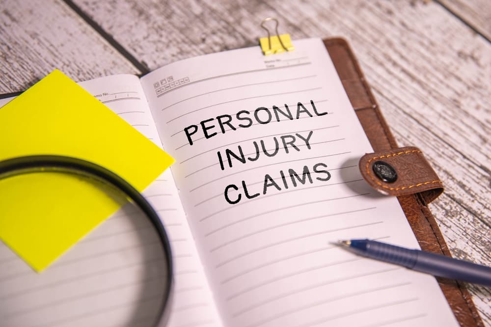 Word writing text Personal Injury Claims.