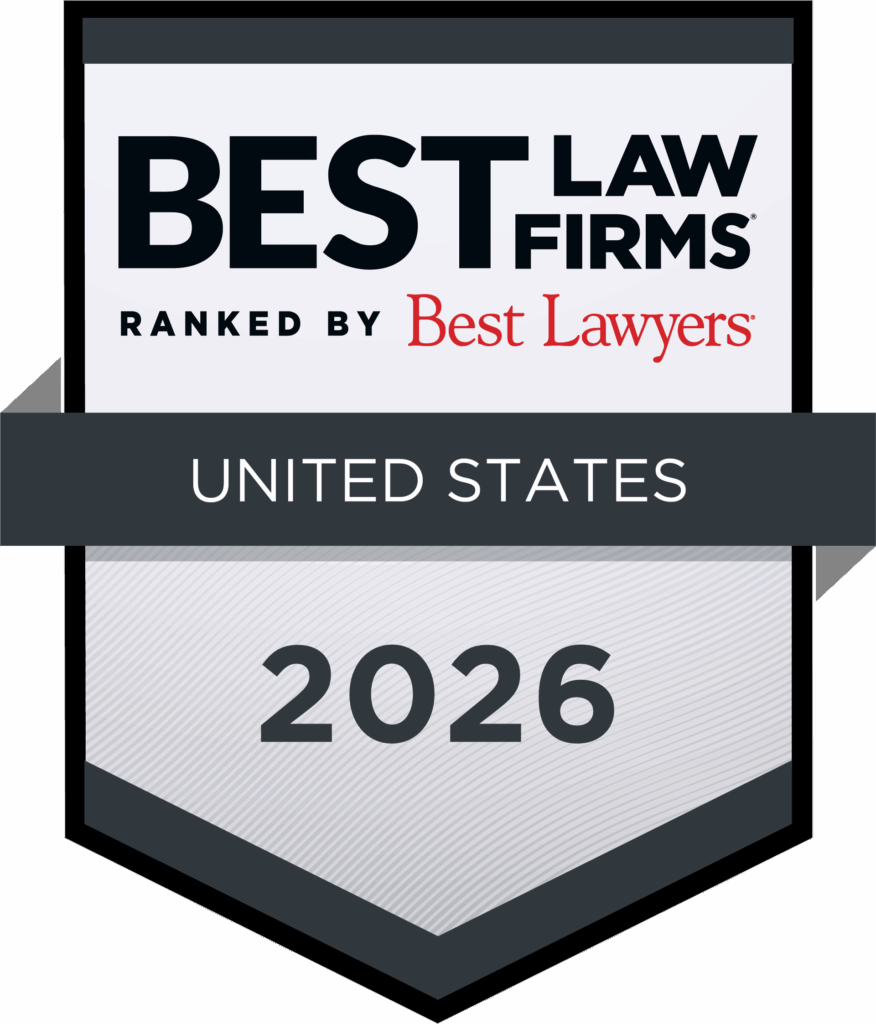 Ranked By Best Lawyers - Best Law Firms 2026 badge